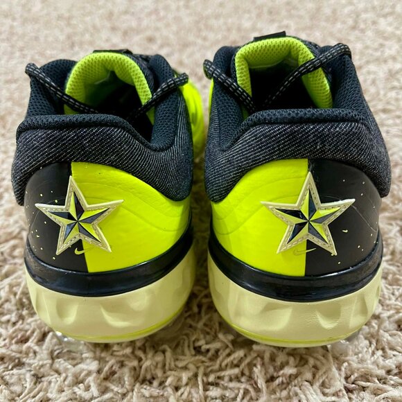 Nike Alpha Huarache NXT MCS Baseball Cleats Black/Life Lime FV6092-001 Men’s 8.5 - Picture 9 of 16